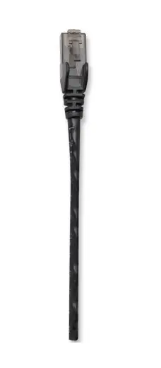 Intellinet Patch Cable Cat6 Black 0.5 ft Snagless Boot, image 5