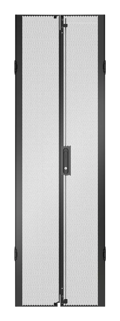 APC by Schneider Electric Netshelter SX GEN2 42U 600MM Wide Perforated Split Doors Black, image 6