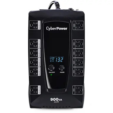 CyberPower Systems (USA) 480W Desktop Line Interactive LCD Avr 5-15P Plug 12 Outlet 15 Amp Compact 3-Year, image 4