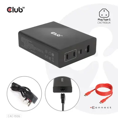 Club 3D B.V 3X USB-C and 1X USB-a CAC-1906