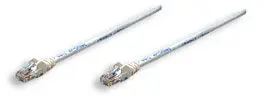 Intellinet 10 FT White Cat5e Snagless Patch Cable, image 6