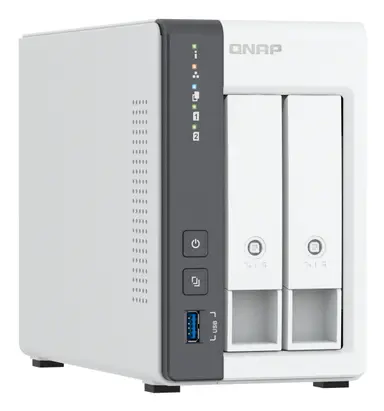 QNAP Tower NAS 2 Bay NAS Arm CORTEX-A55 4C, MALI-G52 GPU, 2 X SATA 6GB/S 3.5IN/2, image 7