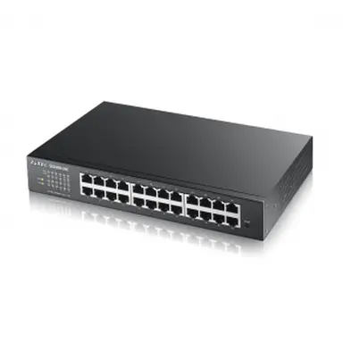 Zyxel Communications Fanless 24 Port Gbe L2 Web Managed Desktop Switch - 24 X Gbe RJ-45, image 4