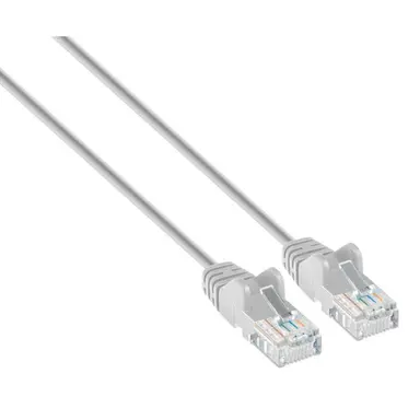 Intellinet Cat6 U/UTP Slim Network Patch Cable, 0.5 FT., Gray, image 4