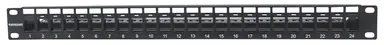 Intellinet Blank Patch Panel; 24-Port, 1 U, Black, image 6