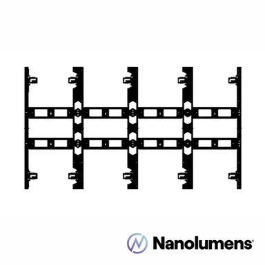 Chief TiLEDTM 4x4 dvLED Wall Mount Kit for Nanolumens Engage with Side Covers