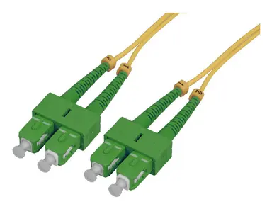 Intellinet 1 M SC to SC APC Fiber Optic Patch Cable, 2.0 MM, Duplex, Ofnr, Singlemode Bif, image 6