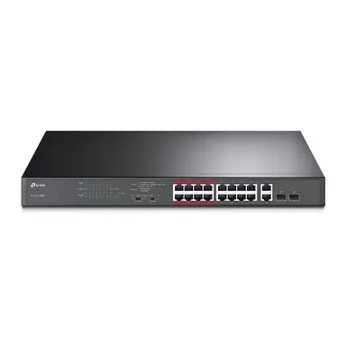 Omada Networks BY TP Link Jetstream 16-PORT 10/100MBPS+2-PORT Gigabit Unmanaged POE Switch, image 4