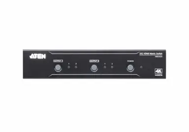 Aten 2X2 4K HDMI Matrix Switch, HDMI Type a Female (Black) to HDMI Type a Female, image 6
