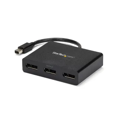 StarTech.com 3-Port Mini DisplayPort to DisplayPort Multi-Monitor Adapter Drives 2X 4K 30HZ