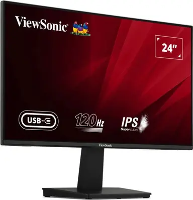 ViewSonic 24 in 1080P 120HZ Monitor with Variable Refresh Rate, HDMI, VGA, and USB-C., image 7