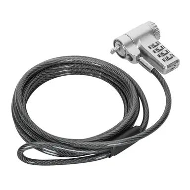 Targus Defcon Ultimate Universal Serialized Combination Lock, Bulk Silver, image 6