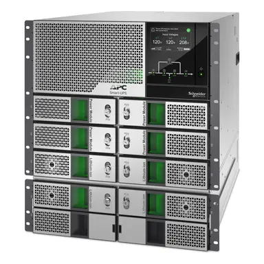 APC BY Schneider Electric APC Smart-Ups Modular Ultra On-Line 20KW Scalable to 20KW N+1 Lithium-Ion RA