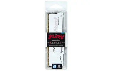 Kingston 16GB 6800MT/S DDR5 CL34 DIMM Fury Beast White RGB Expo, image 5