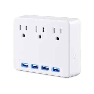 CyberPower Systems (USA) 4 Lighted 4.2A USB Ports 1-Year Warranty