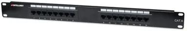 16 Port CAT6 Patch Panel