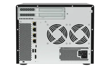 Qnap AMD Ryzen Pro 7645 6-CORE/12 Thread Processor up to 5.1 GHZ. 16 GB Udimm DDR5 N