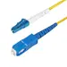 StarTech.com 2M (6.6 ft) LC to SC (UPC) OS2 Single Mode Simplex Fiber Optic Cable, 9/125M, 40G, image 5