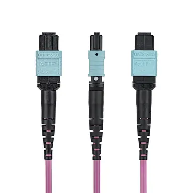 StarTech.com 10m (33ft) MTP®/MPO Fiber Optic Cable 12F Type-B OM4 Multimode MTP/PC Female Fiber Patch Cable 50/125µm Ofnp Plenum MTP-12 Fiber Jumper Cord, image 3