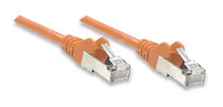 Intellinet 100 FT Orange Cat6 Snagless Patch Cable