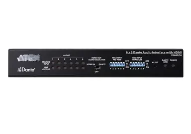 Aten 6 X 6 Dante Audio Interface with HDMI, image 6