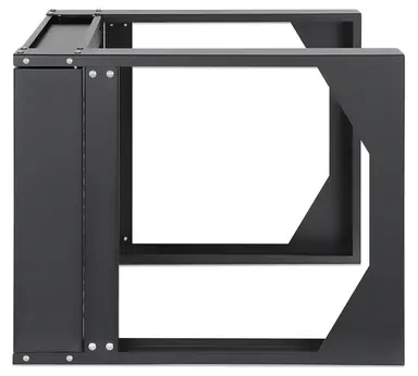 Intellinet 19 In. Wall Mount 2-Post Open Frame Network Rack, 6U, image 8