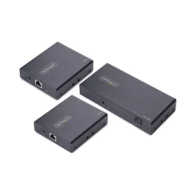 StarTech.com 2-Port HDMI Extender and Splitter Over Cat6, 4K 60HZ, up to 230 ft (70M), 1X2 HDM