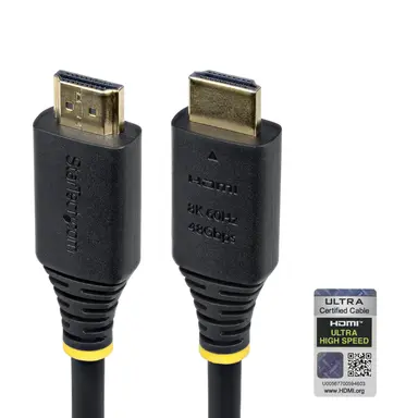StarTech.com 10 ft (3M) Certified Ultra High Speed HDMI Cable, 8K 60HZ/4K 120HZ, HDMI 2.1, image 3