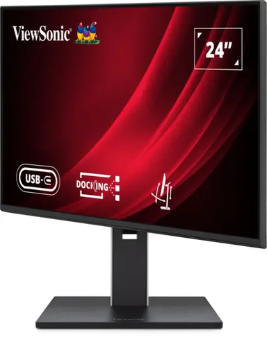 ViewSonic 24 1080P IPS Ergonomic Docking Monitor, 100W USB-C, RJ45, Daisy Chain, image 6