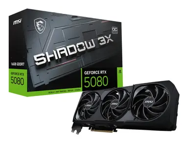 MSI Computer RTX 5080 16G Shadow 3X OC