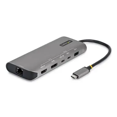 StarTech.com Use USB4 Bandwidth and Native Video Output to Run up to Two 4K 144HZ Displays WI