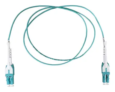 Intellinet 1 M LC to LC UPC Fiber Optic Patch Cable, Uniboot Pull-Push Tab, 2.0 MM, Duplex