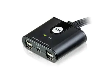 Aten 2-Port USB 2.0 Share Hub for 4 Computers