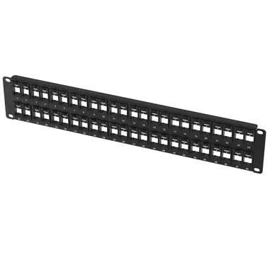 Legrand Dat 48PORT Blk Flsh Bez Keystne Jck Pnl 2RU