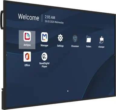ViewSonic 65 in 4K Commercial Display, 500NITS, 5000:1, 8GB RAM/32GB Storage, Ops Slot, HDM, image 6