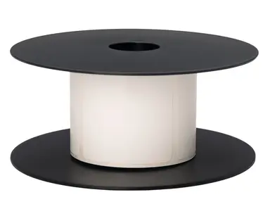 Brother International Corporat 2INX2IN TT Vinyl White Label (Use BMSLPR03XX Ink Ribbons), 3MIL, 5+ Years, 5INOD/