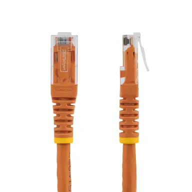 StarTech.com 15 ft Orange Cat6 Ethernet Cable Delivers Multi Gigabit 1/2.5/5GBPS & 10GBPS up, image 6