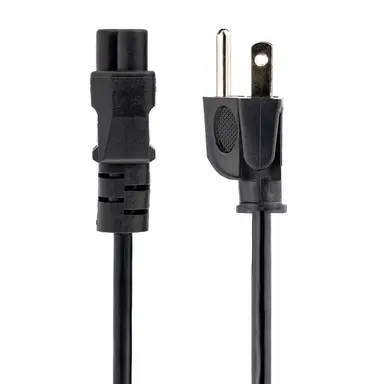 StarTech.com 6 ft Laptop Power Cord NEMA 5-15P to IEC C5 AC Power Cord for Most Notebooks PO, image 6