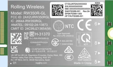 HP 4 GB Lte-Ap (CAT 19) Wwan, image 4