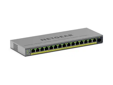 Netgear 16-PORT Gigabit Ethernet Easy Smart POE+ Switch with 1 Dedicated Sfp Port (180W)