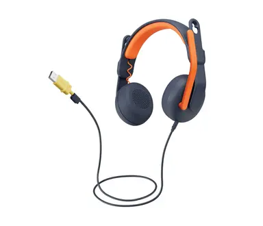 Logitech Zone Learn Headset- USB-a on-Ear with on-Ear Cushions W/ 3-Year Warranty, image 6