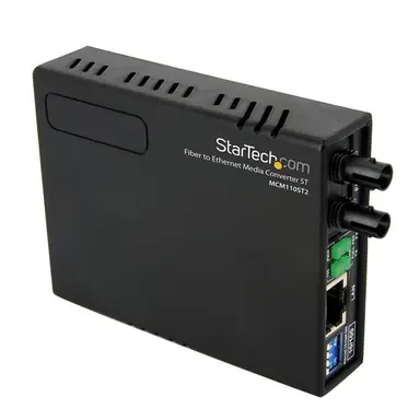 StarTech.com MM Fiber Ethernet Media Converter ST 2KM
