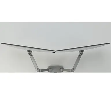 Chief Manufacturing Dual Dynamic Monitor Arm Silver, image 7