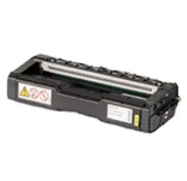 Ricoh C250A Yellow Toner Cartridge for Use in SPC250DN SPC250SF Estimated Yield, image 4
