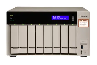 Qnap 8-BAY NAS/ISCSI Ip-San 4GB RAM