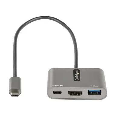 StarTech.com USB C Multiport Travel Adapter W/HDMI 4K 30HZ Video - 13 in Cable - USB-a 5GBPS/U, image 6