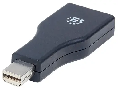 Manhattan - Strategic Mini DisplayPort Male to DisplayPort Female, Adapter, Black, image 4