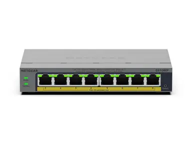 NETGEAR 8PT Gigabit Ethernet Easy Smart PoE+ Switch, image 6