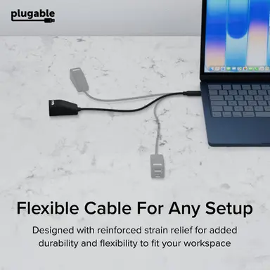 Plugable Technologies interface hub USB Type-C 0.48 Mbit/s Black, image 7