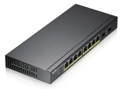 Zyxel Communications Fanless 8 Port Gbe POE+ L2 Web Managed Switch (77W) W/2 Sfp Uplink, image 7